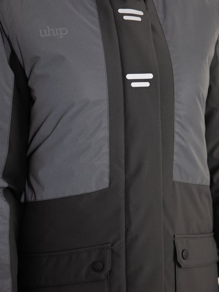 Uhip Reflective Coat 2.0 - Black - waterproof