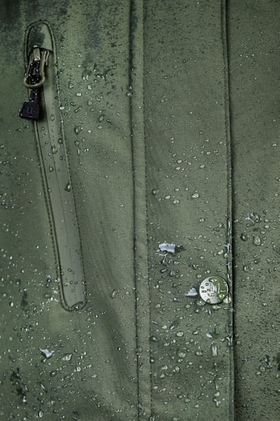 Uhip Rainy Jacket 2.0 Rain Jacket - Willow - reflectors