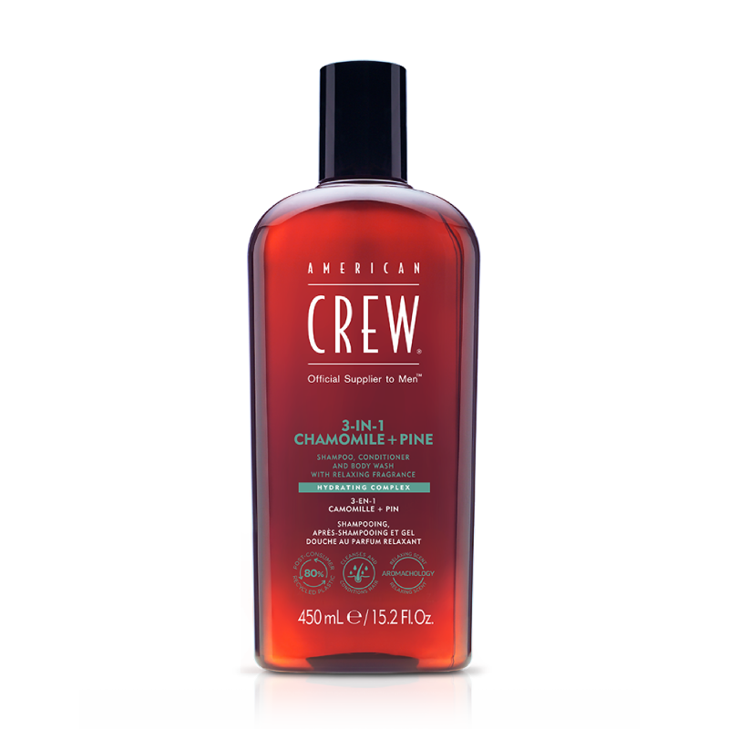 American Crew 3-in-1 Chamomile + Pine 450ml