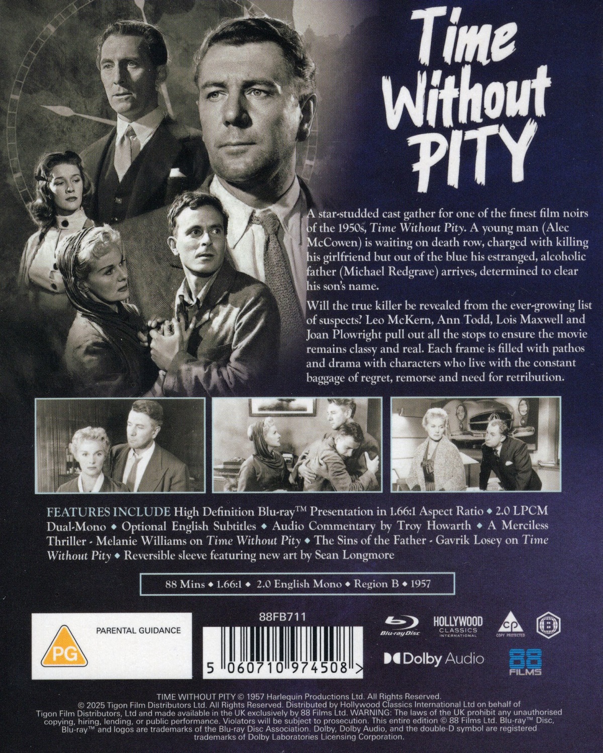 Time Without Pity (Limited Edition) (ej svensk text) (Blu-ray) - 2