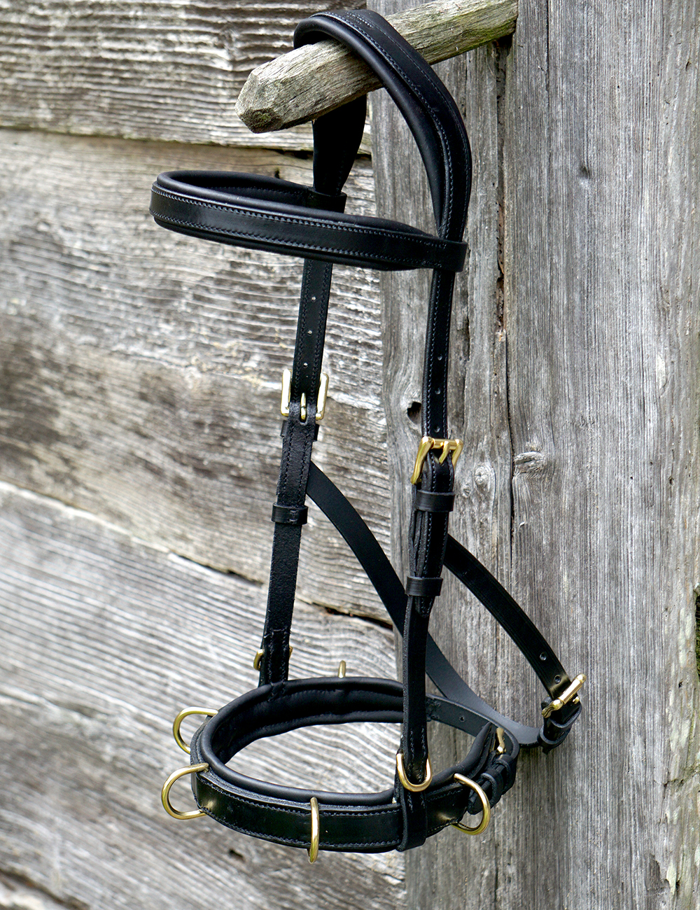 Opux® Working Cavesson (anatomical) 'Black Classic' - 11