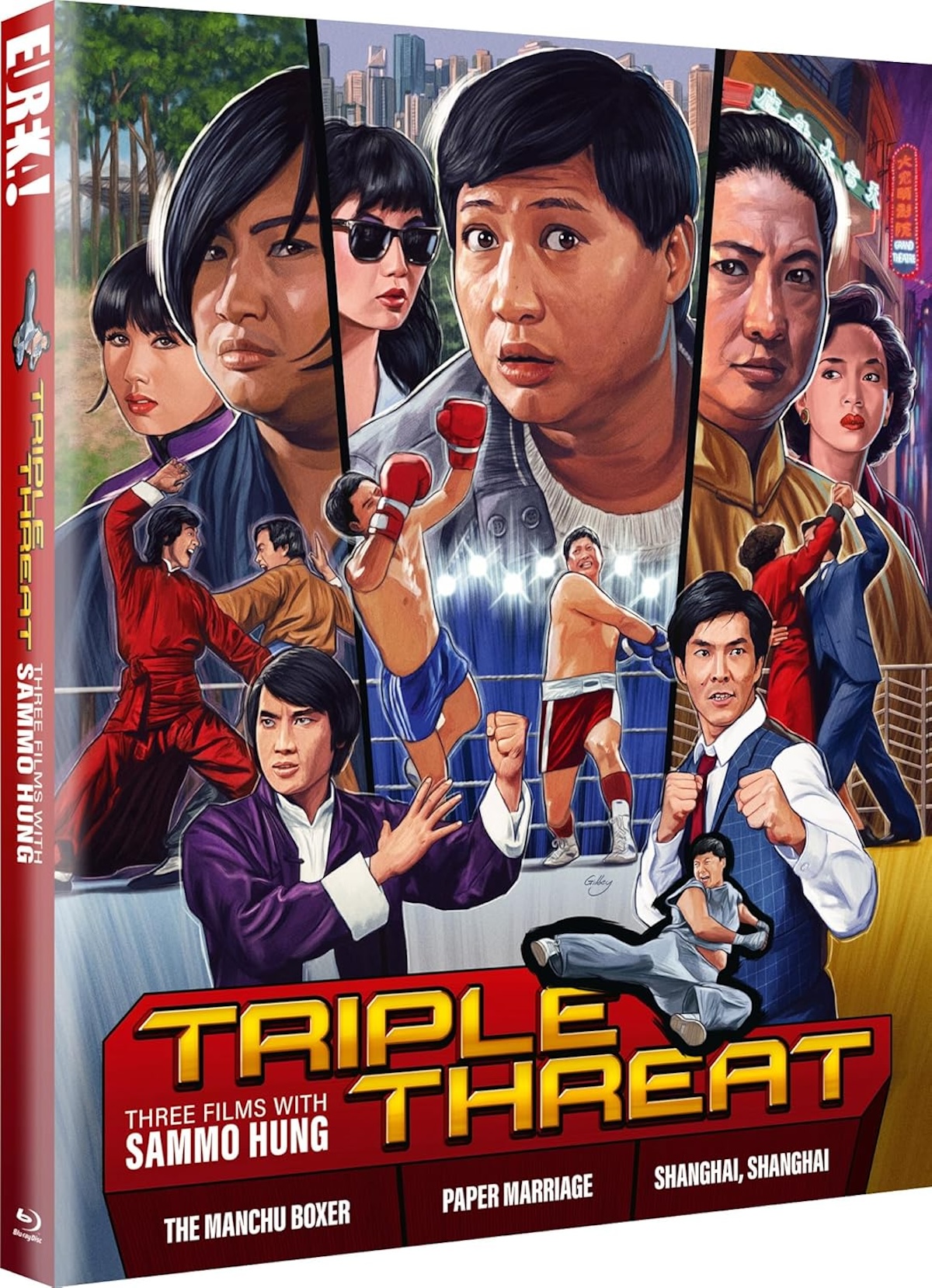 Triple Threat - Three Films with Sammo Hung (Limited Edition) (ej svensk text) (Blu-ray) - 3