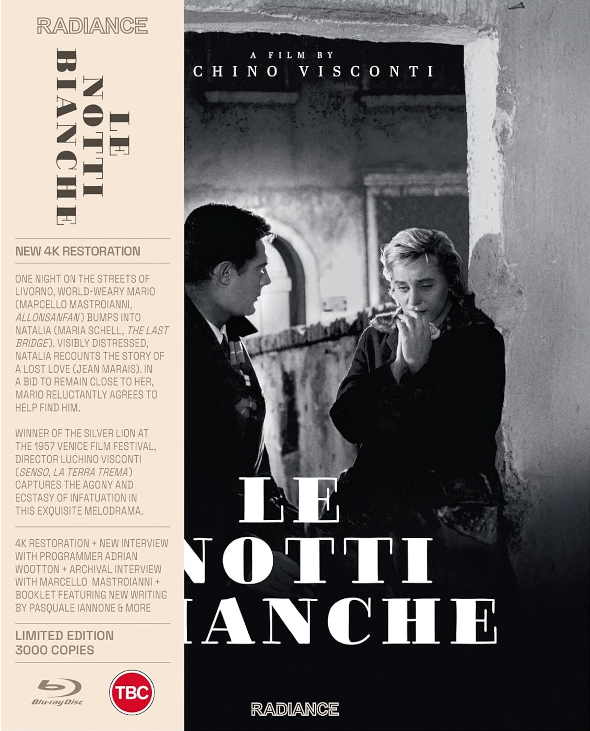 Le Notti Bianche (Limited Edition) (ej svensk text) (Blu-ray)