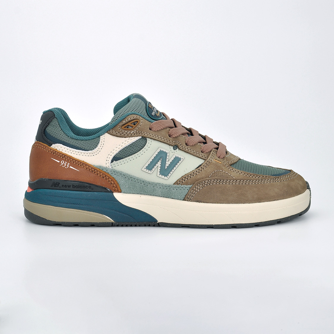 New Balance - Numeric 933 Reynolds Mushroom/New Spruce - 3