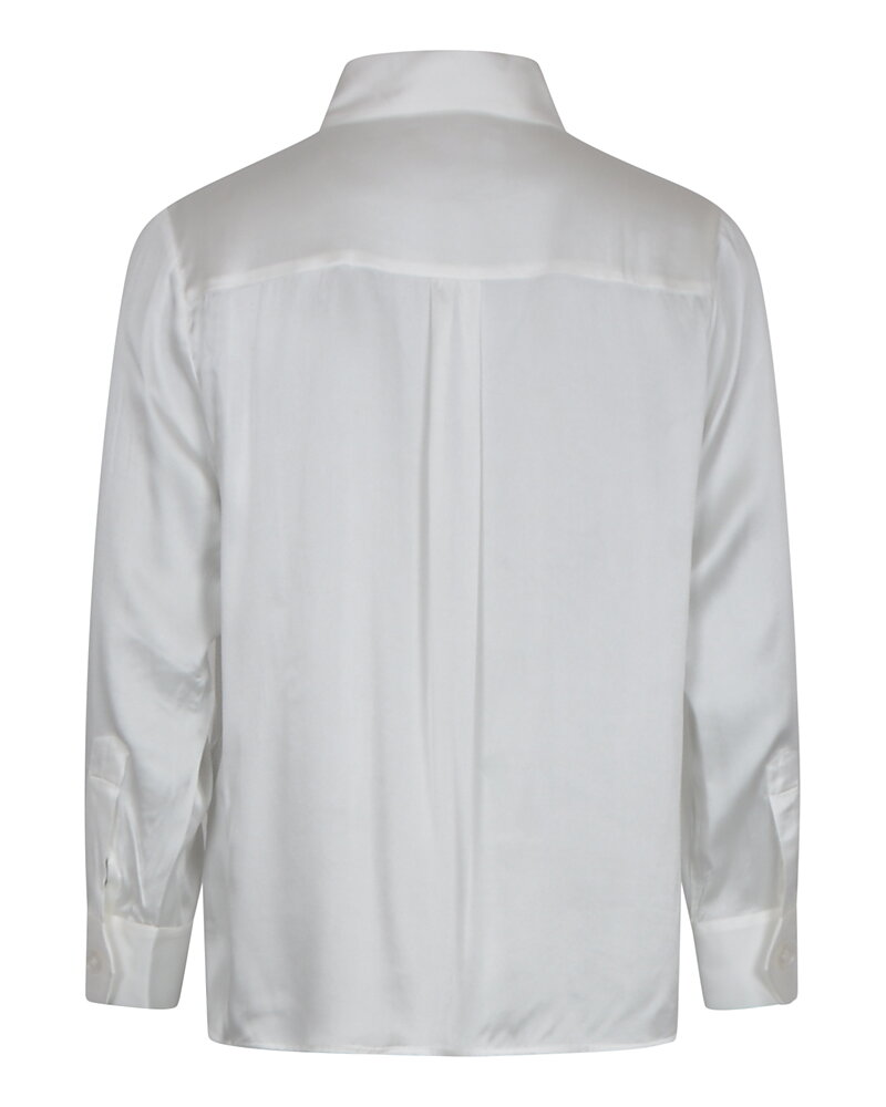 Sidenblus Matt Nepeta offwhite