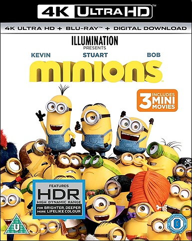 Minions (BLU-RAY 4K ULTRA HD + BLU-RAY)