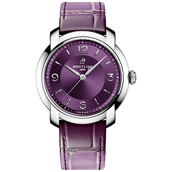 A10310121Q1P1 Breitling Lady Premier Automatic 36 lila