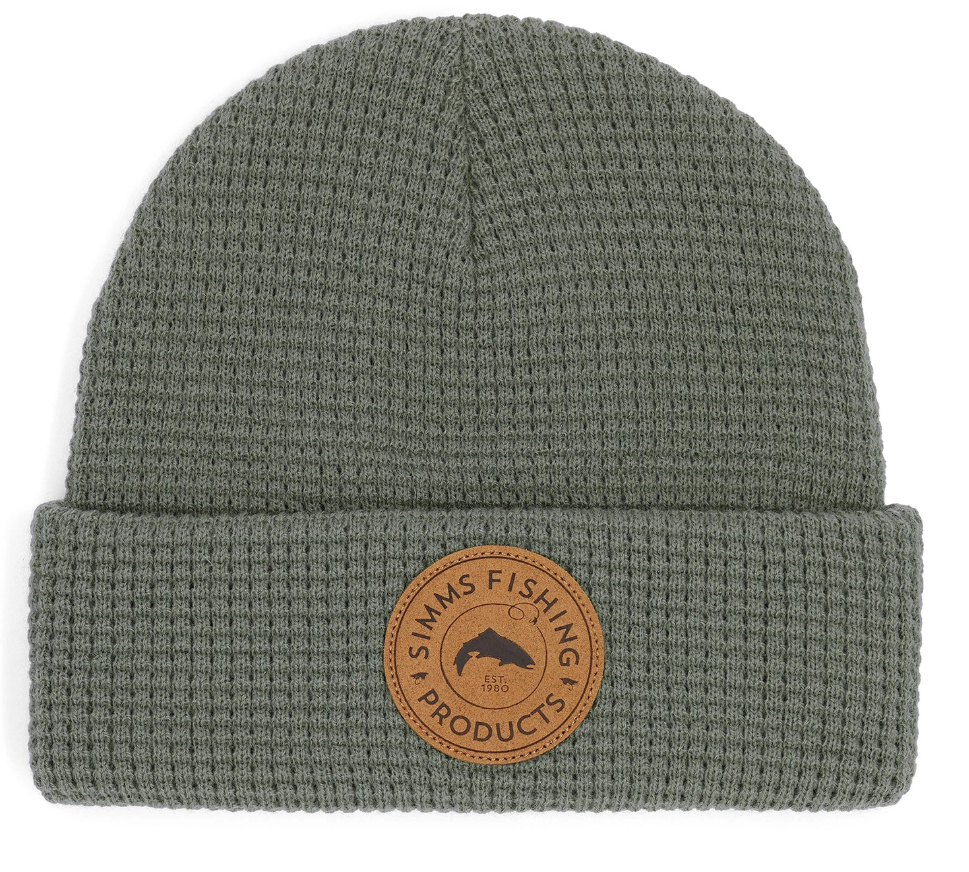 Simms Everyday Waffle Knit Beanie - Loden
