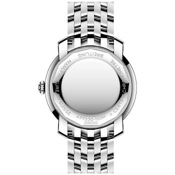 A77330671C1A1 Breitling Lady Premier 32 blå baksida