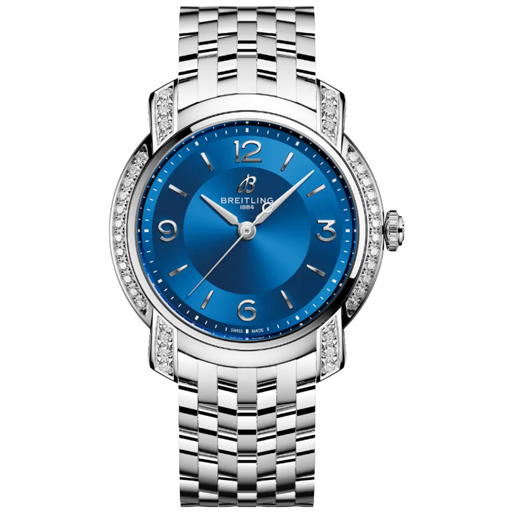 A77330671C1A1 Breitling Lady Premier 32 blå