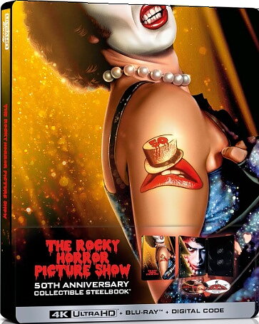 Rocky Horror Picture Show - 50th Anniversary Collectible Steelbook (BLU-RAY 4K ULTRA HD + BLU-RAY)