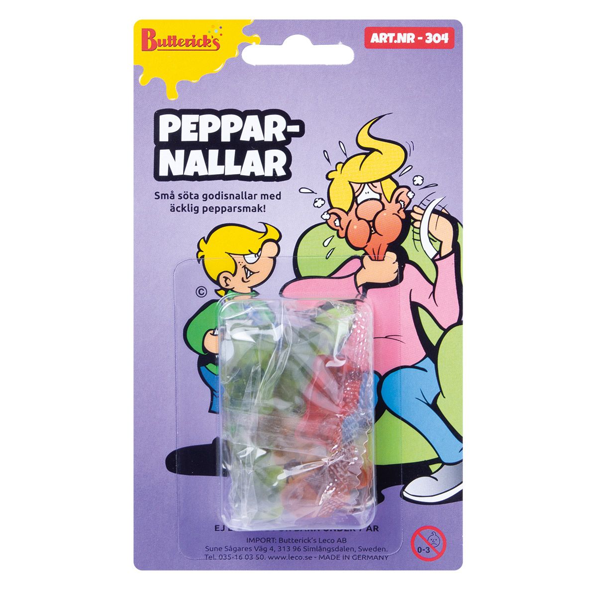 Butterick's Pepparnallar, 6 st