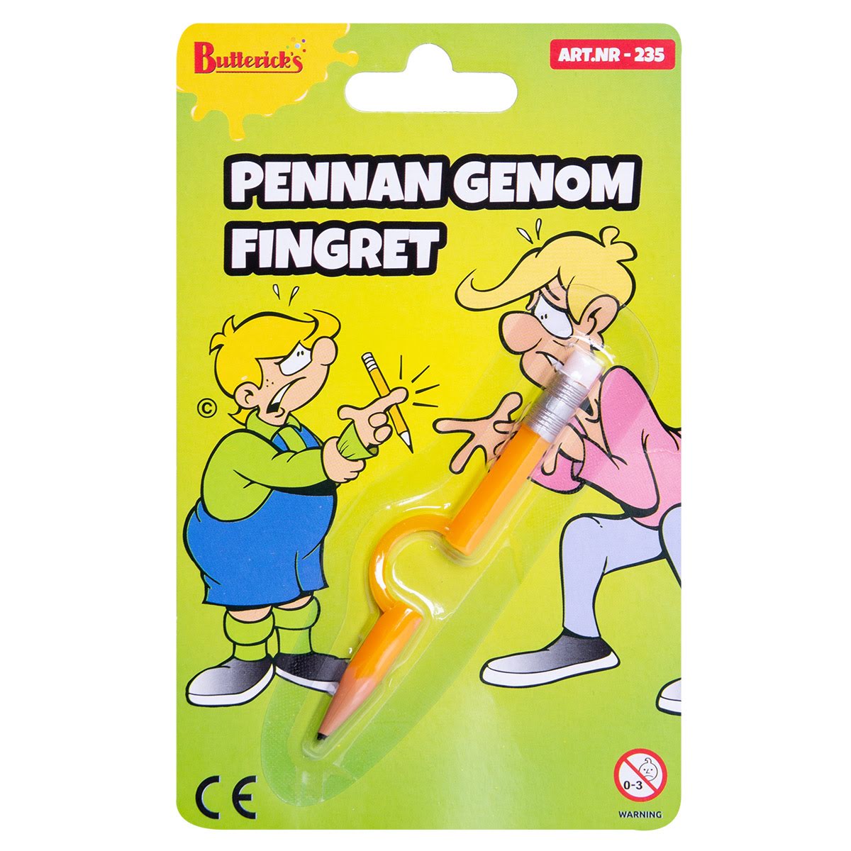 Butterick's Pennan Genom Fingret