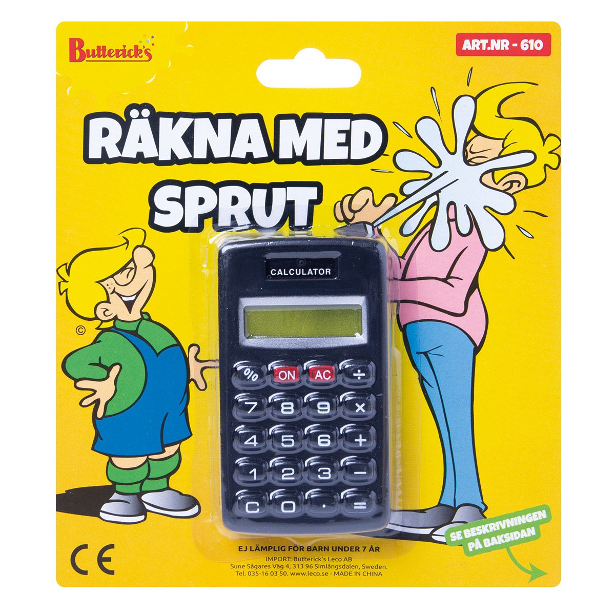Butterick's Räkna Med Sprut