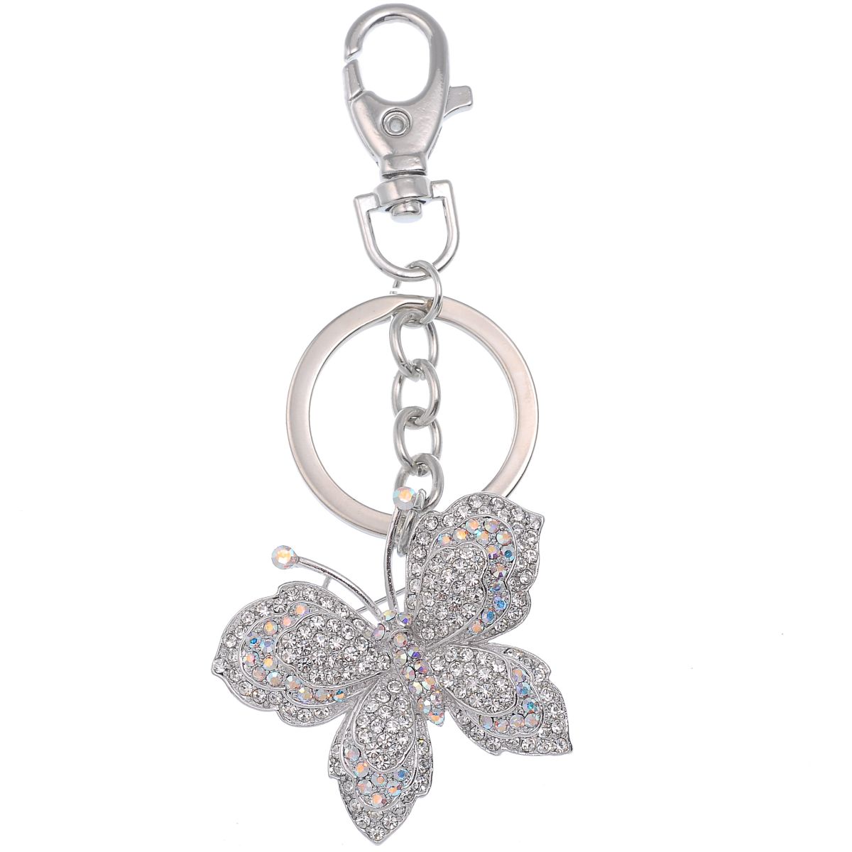 Nyckelring/Bag Charm Fjäril