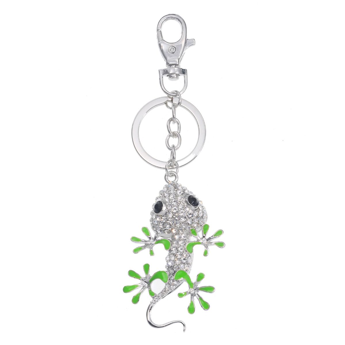 Nyckelring/Bag Charm Ödla
