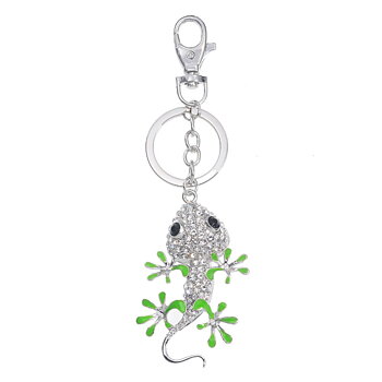 Nyckelring/Bag Charm Ödla