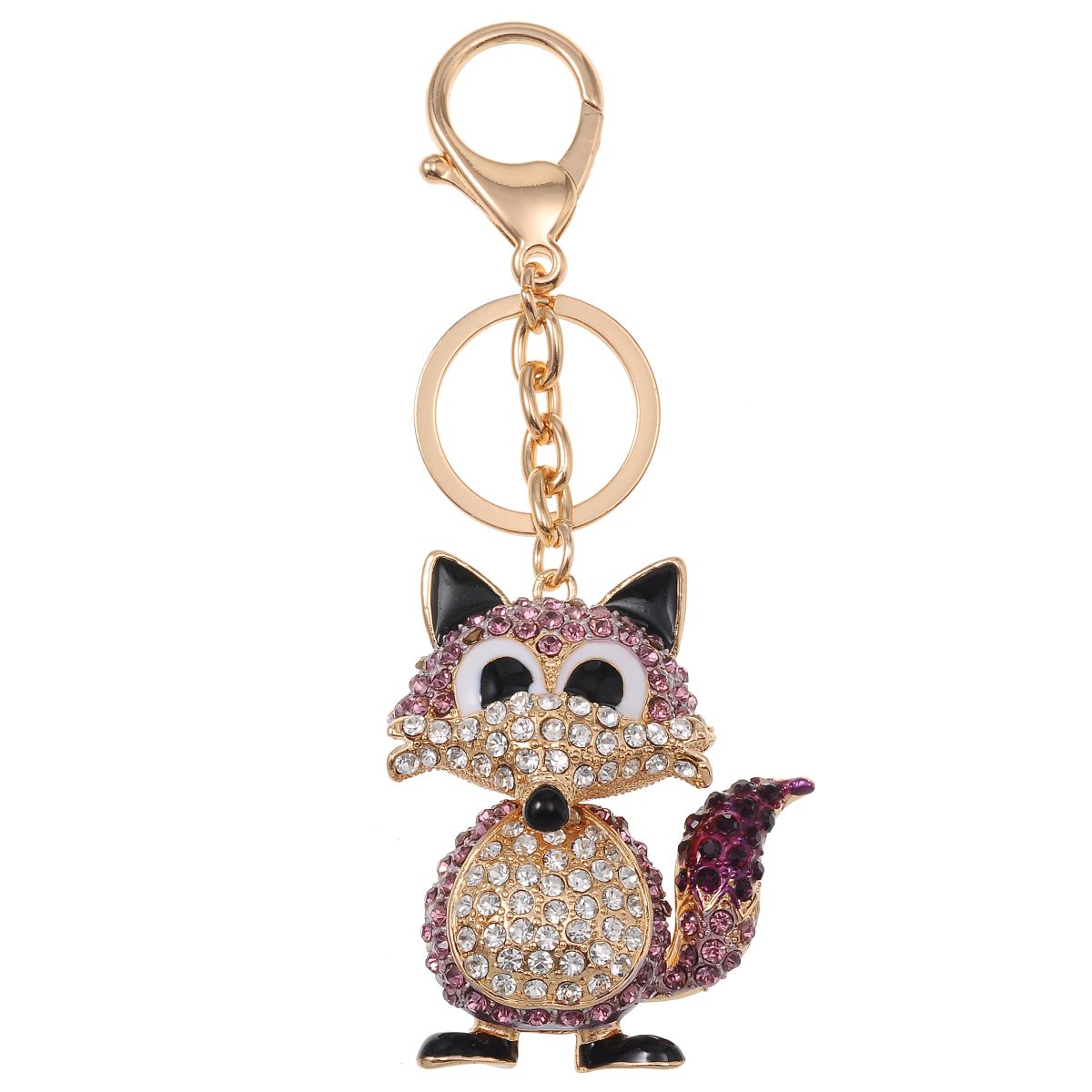 Nyckelring/Bag Charm Räv