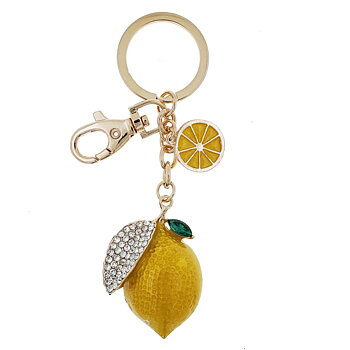 Nyckelring/Bag Charm Citron