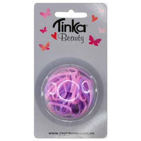 Hårsnodd 50 st. Blandade Färger - Tinka