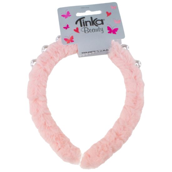 Hårspänne Posa Plush med Pärlor - Tinka