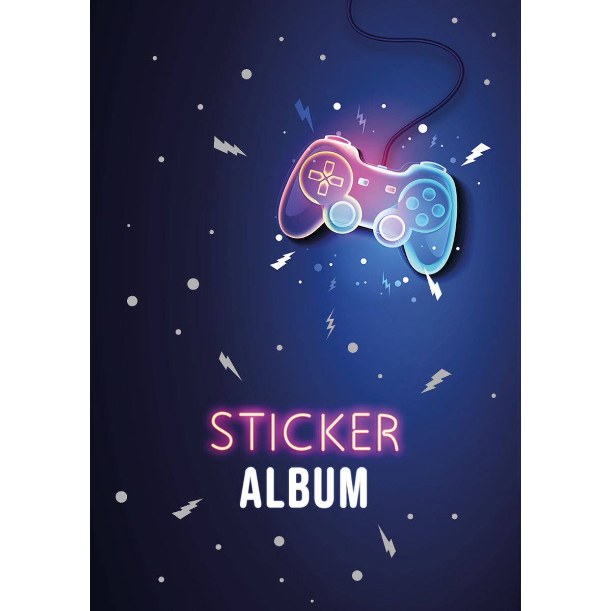 Sticker Album 14,5 x 21 cm Gaming - Tinka