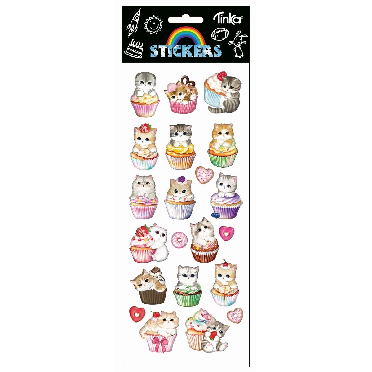 Stickers Katter - Tinka
