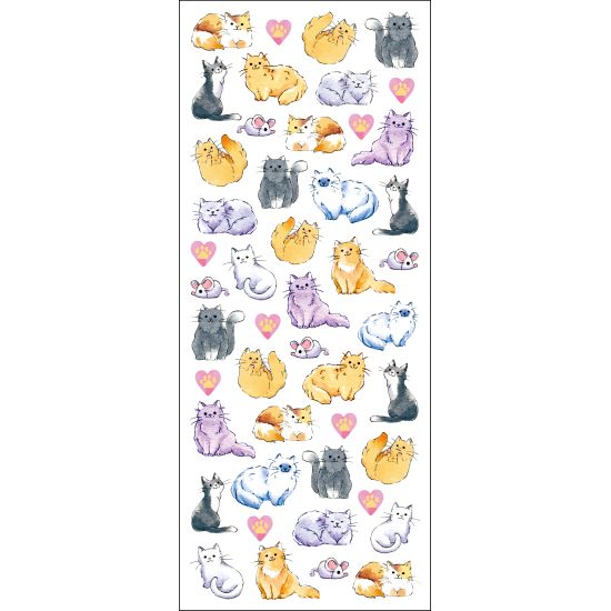 Stickers Söta Katter - Tinka