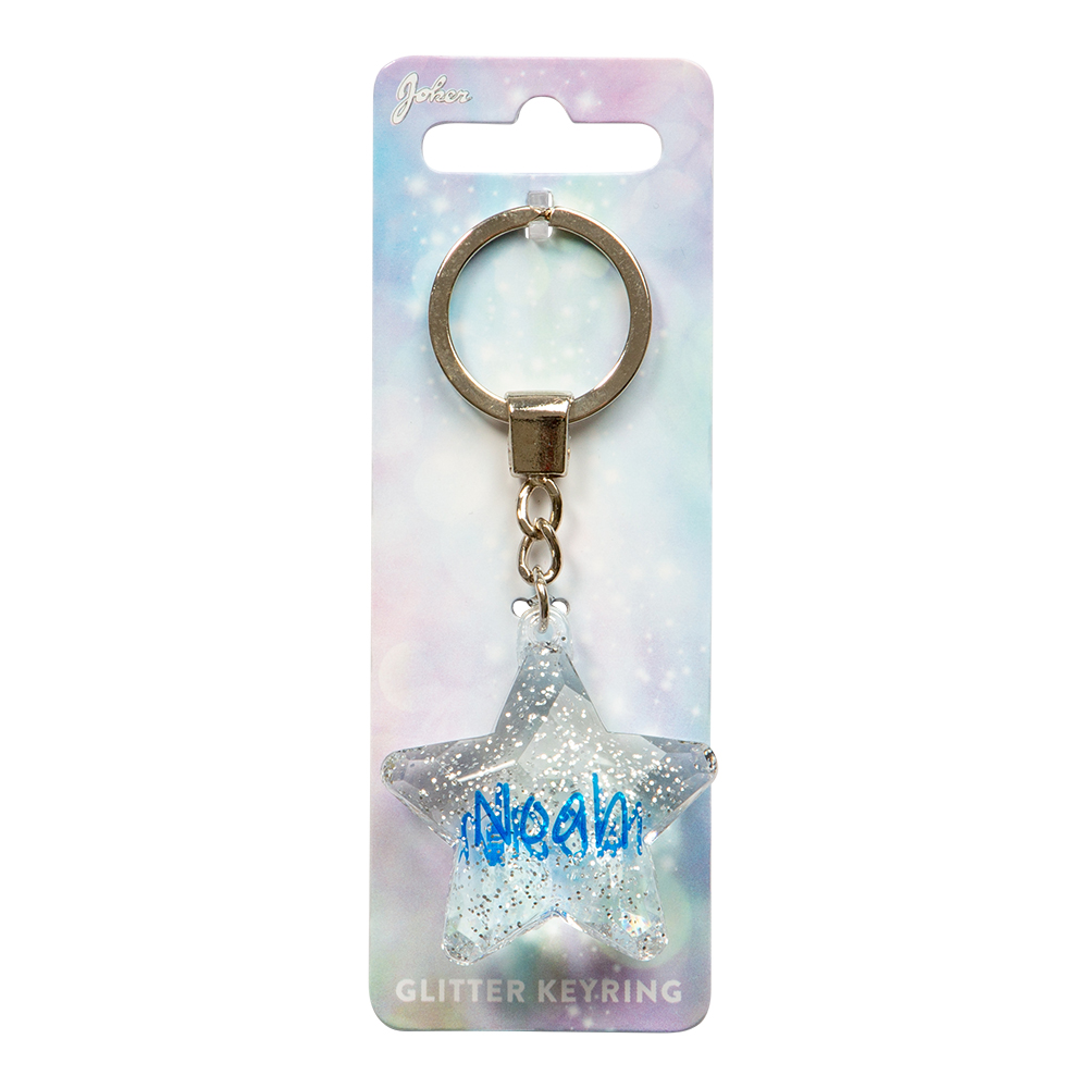 Nyckelring Glitter Star Noah
