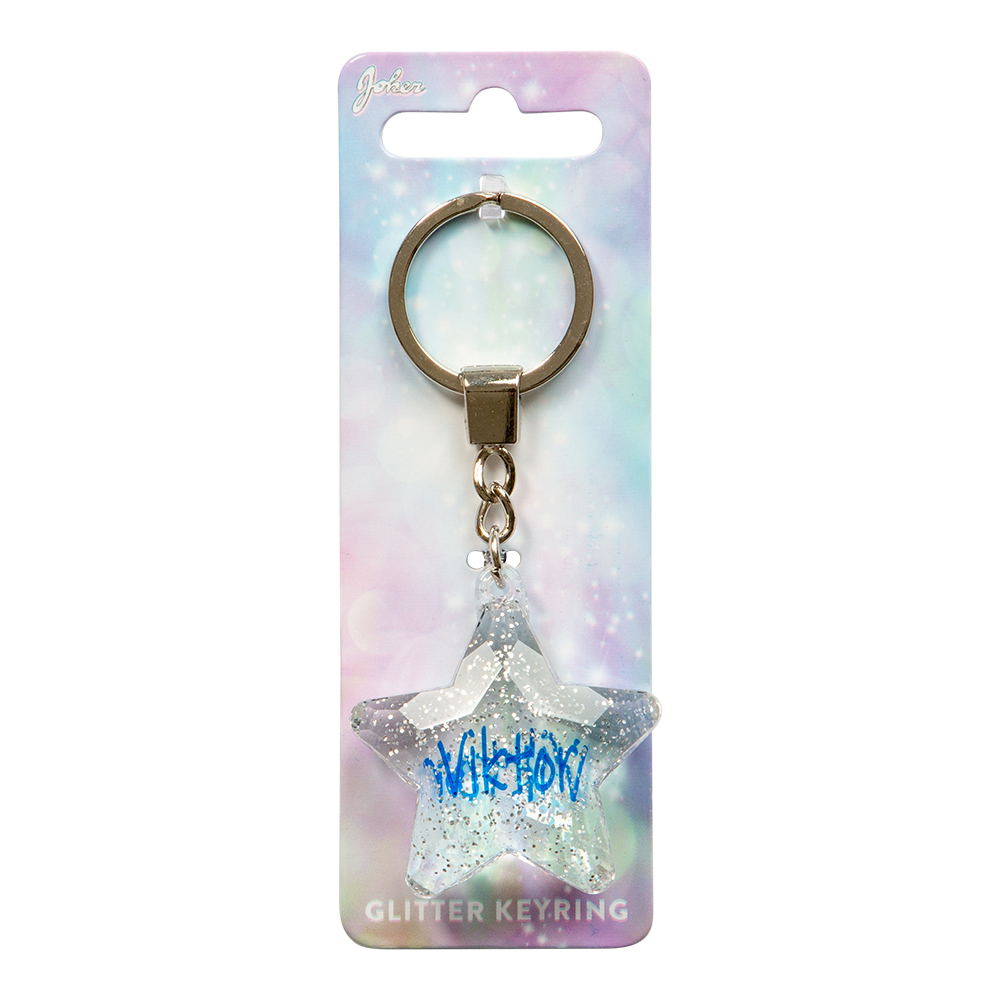 Nyckelring  Glitter Star Viktor