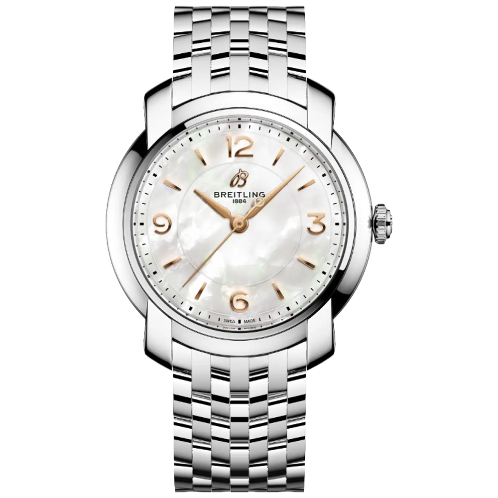 A77330121A2A1 Breitling Lady Premier 32 pärlemor 
