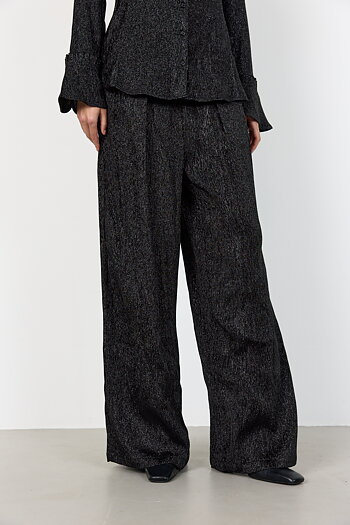 Leveté Room - Otis 2 Pants Black Combi