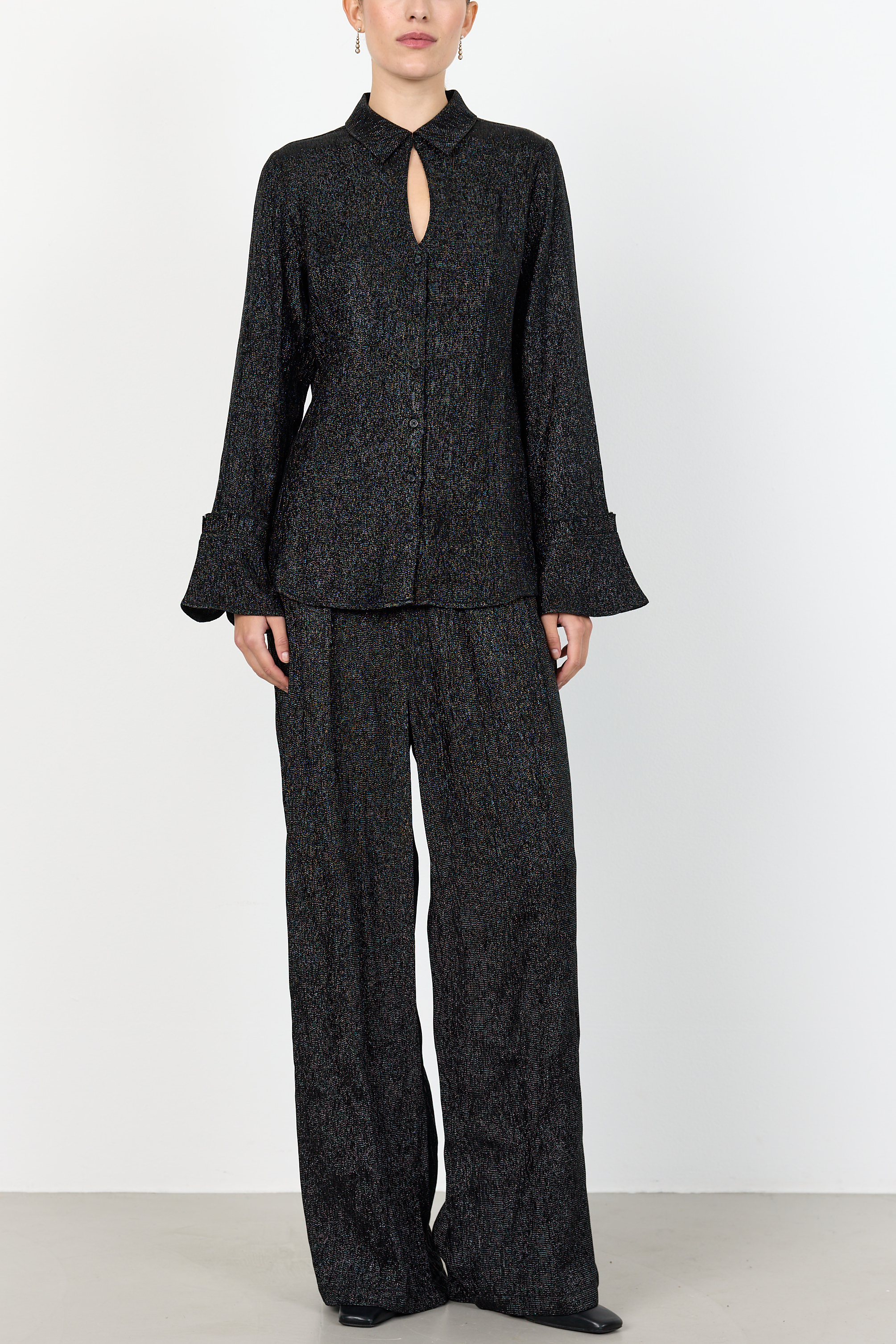 Leveté Room - Otis 2 Pants Black Combi - 2
