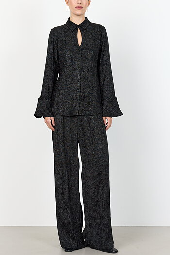 Leveté Room - Otis 2 Pants Black Combi