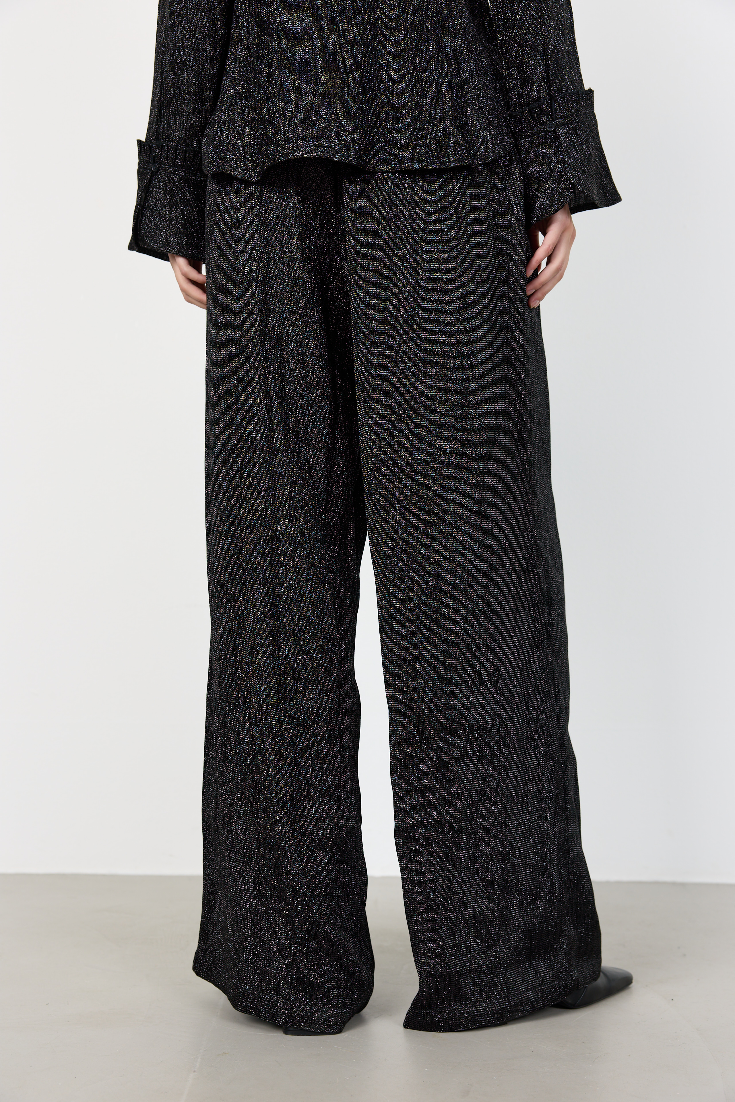 Leveté Room - Otis 2 Pants Black Combi - 3
