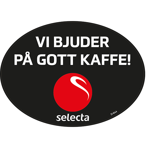 Vi bjuder på gott kaffe