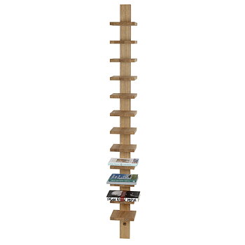 Pilaster Shelf (oiled oak) - I lager - Källemo