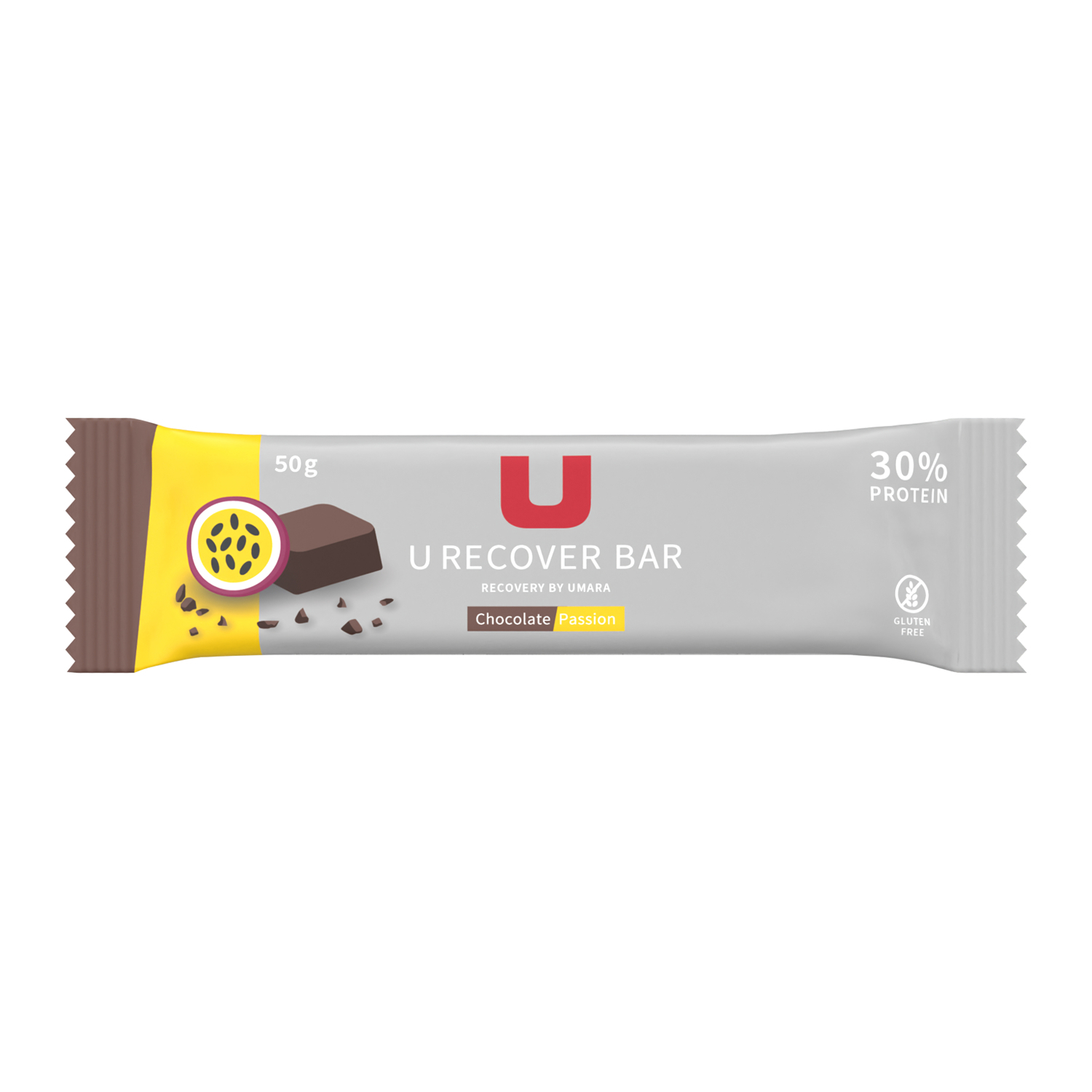 Umara U Recover Protein Bar Chocolate / Passion Fruit 50G