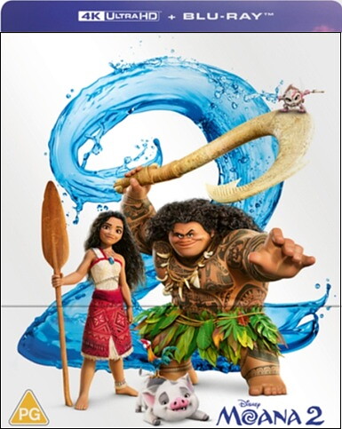 Moana 2 - Limited Edition Steelbook (BLU-RAY 4K ULTRA HD + BLU-RAY)