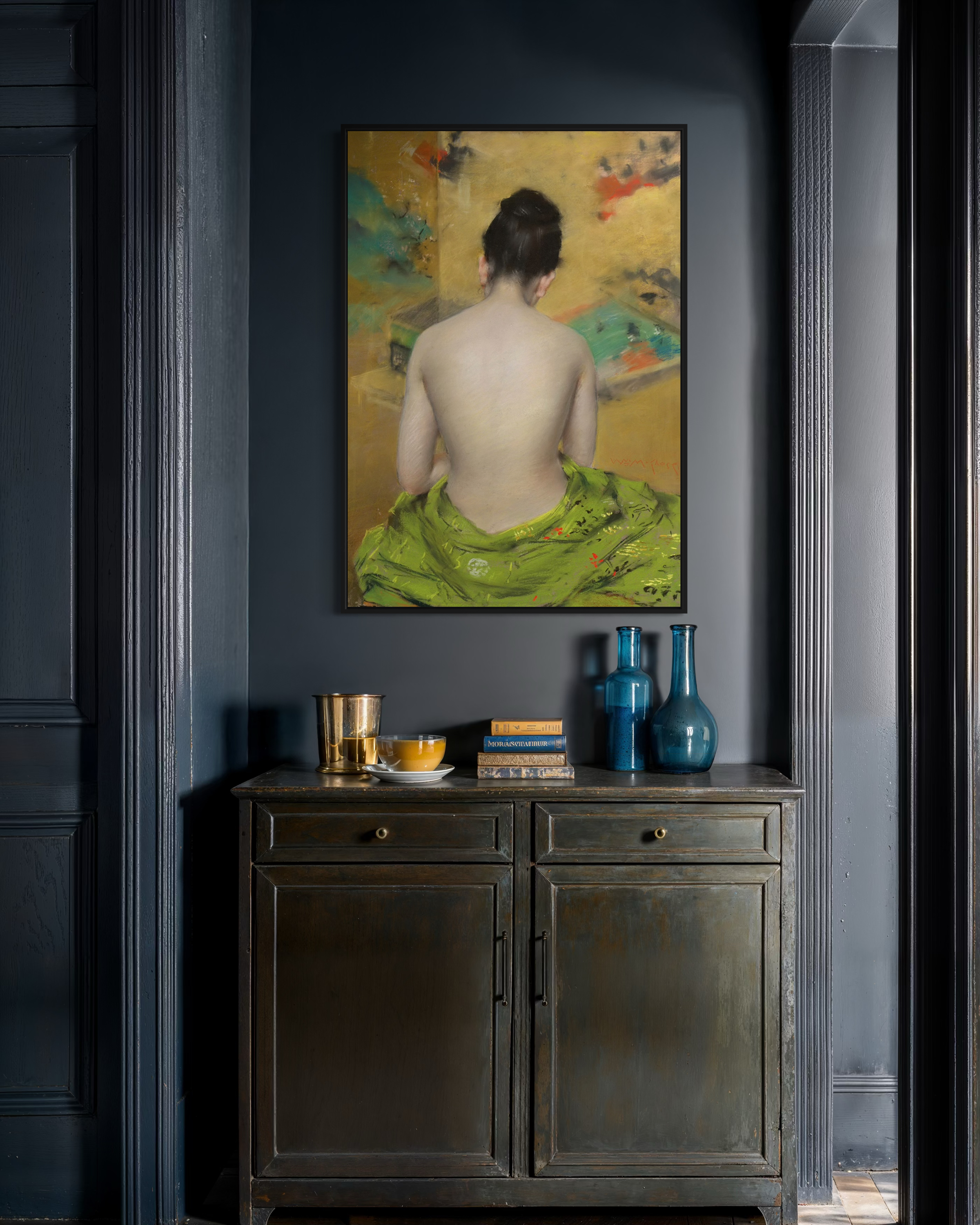 Study Of Flesh Color And Gold - Poster - 3