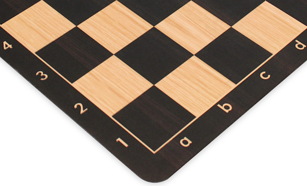 Macassar - rullbart schackbräde - musmattematerial - 2