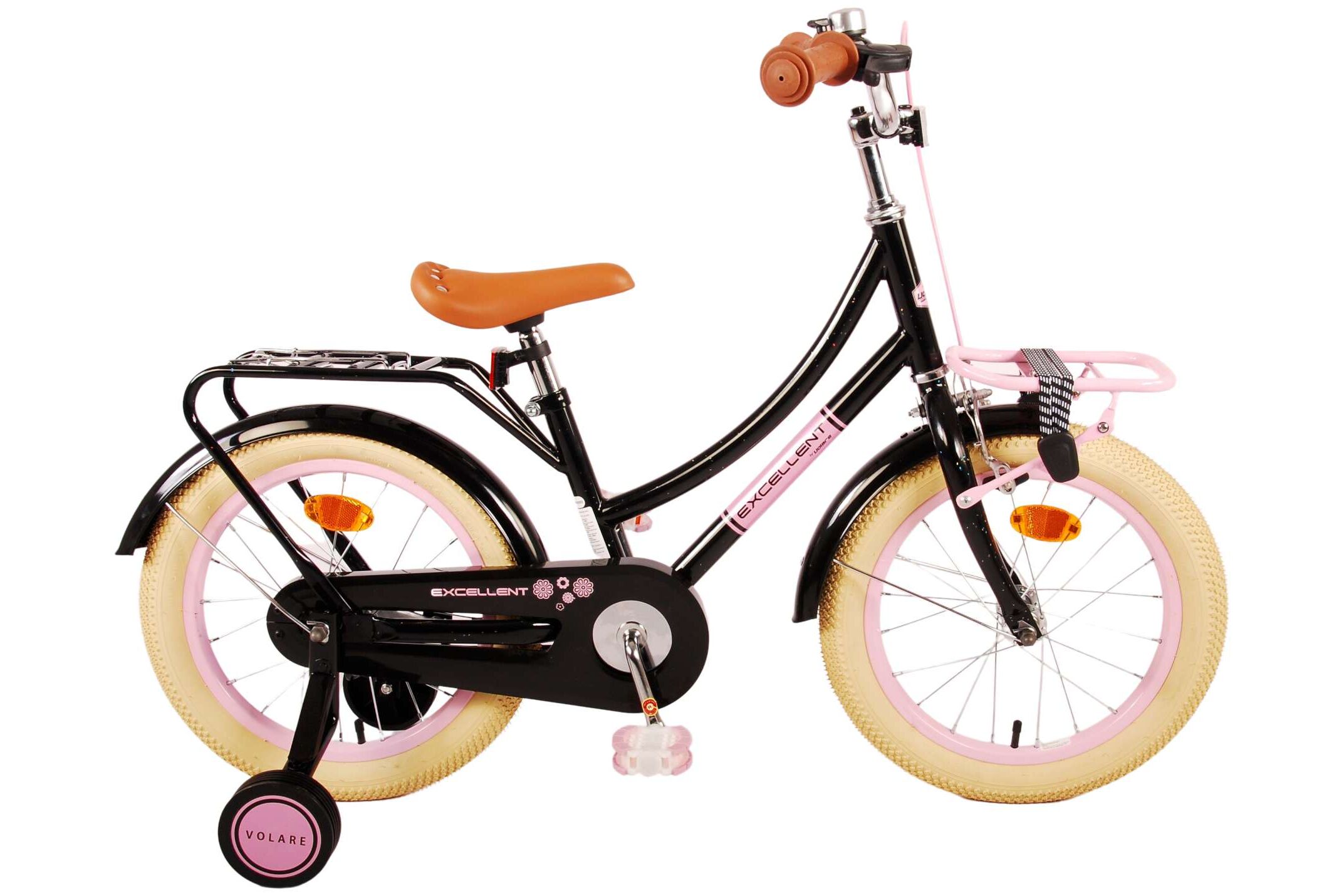 Barncykel Volare Excellent  16 tum – Svart för barn 4–6 år - 10