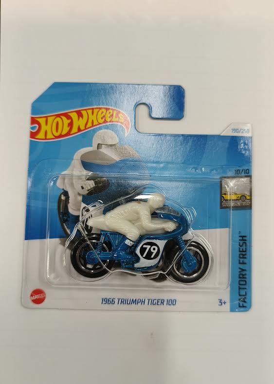 Hot Wheels htd43 1966 Triumph tiger 100
