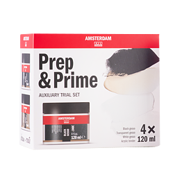 Amsterdam medium prep and prime set | 4 x 120 ml
