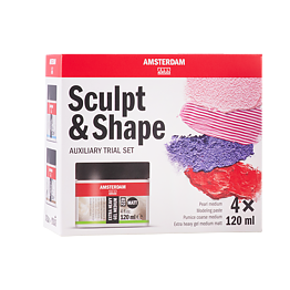 Amsterdam medium sculpt and shape set | 4 x 120 ml