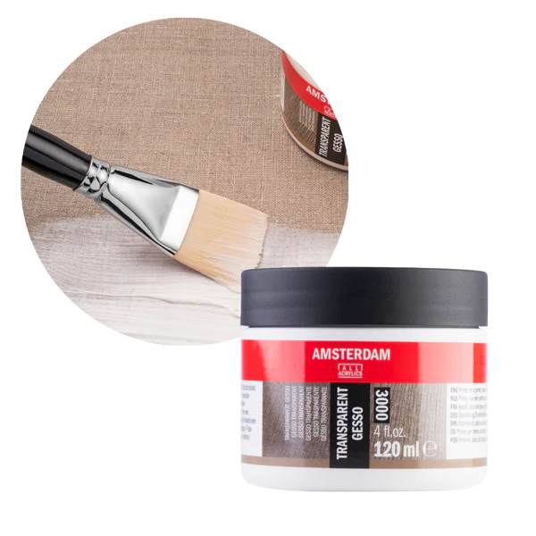 Amsterdam Transparent gesso 3000 | mini 120 ml