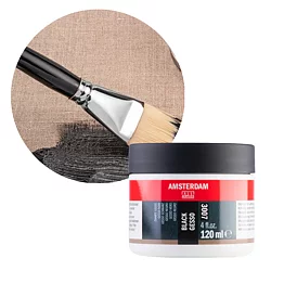 Amsterdam Black gesso 3007&nbsp;| mini 120 ml