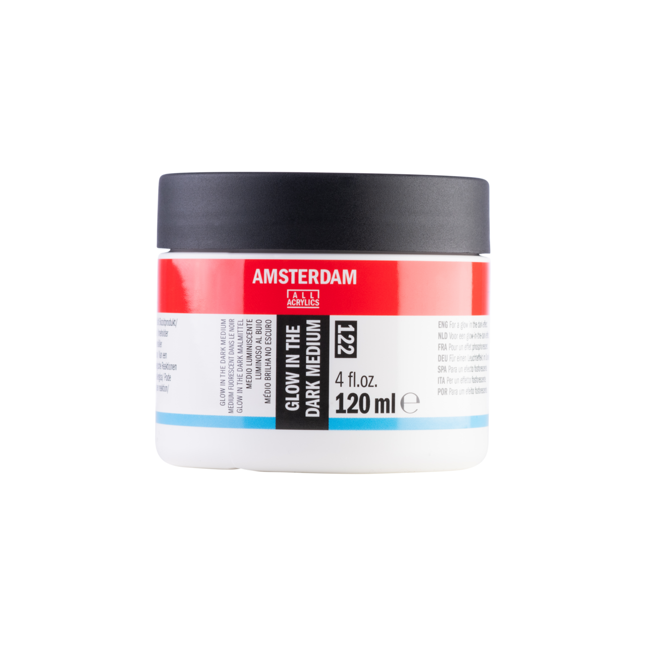 Amsterdam Glow in the dark medium 122 | mini 120 ml - 3