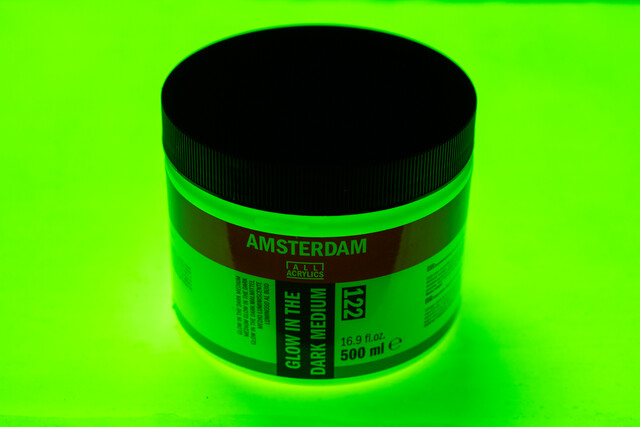 Amsterdam Glow in the dark medium 122 | mini 120 ml - 6