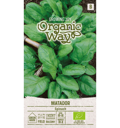 Spenat "Matador" Organic Way